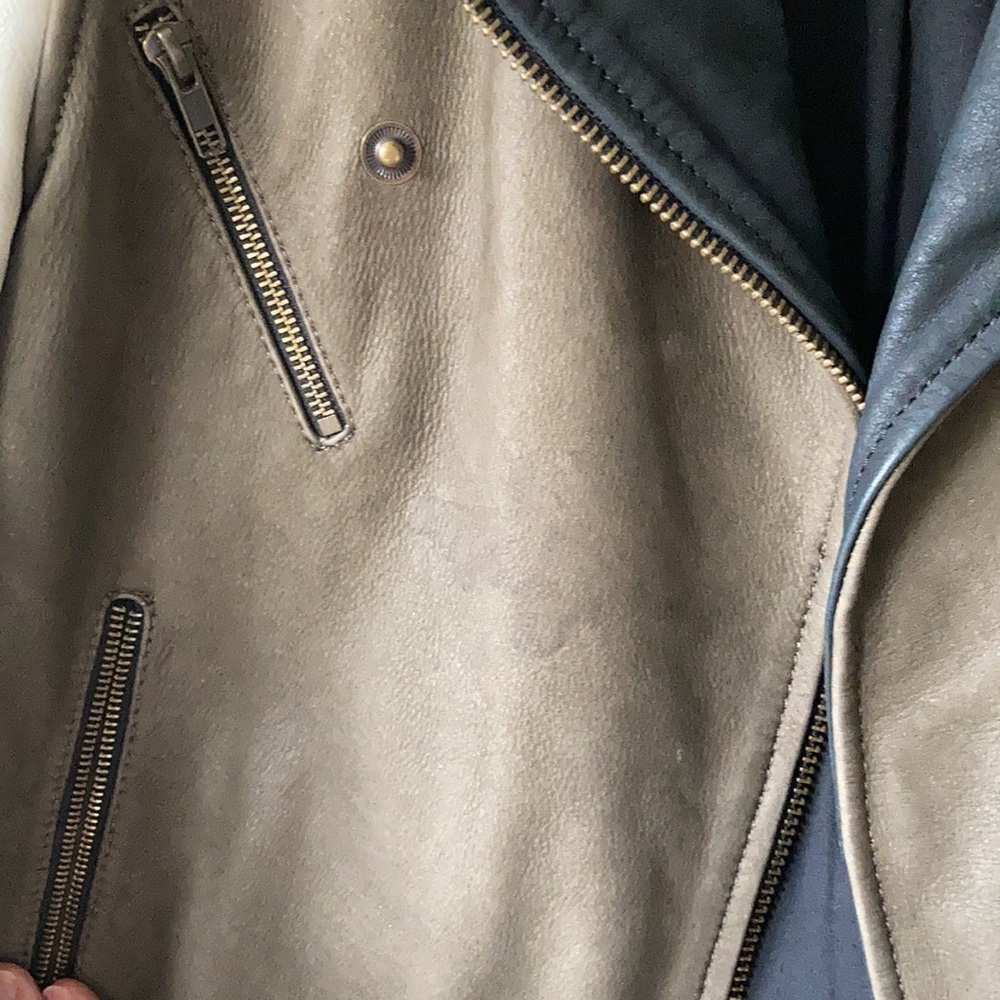 Won Hundred Leather Moto Jacket, size 38 - Picture 8 of 8